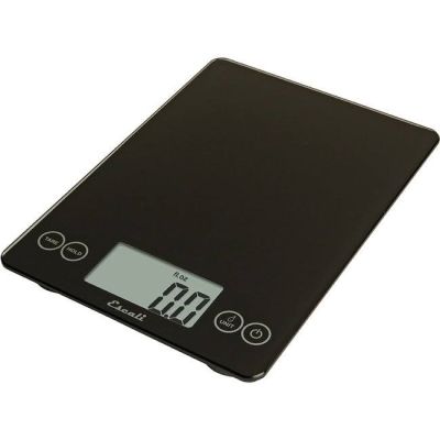 Arti Glass Black Digital Scale- 15 lb 
