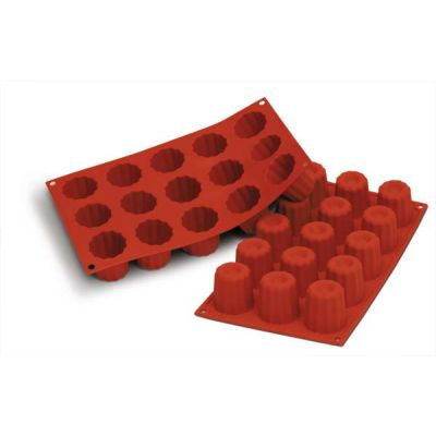 Fifteen-Cavity Silicone Mold - Midi Cannellé