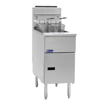 Friteuse à Gaz Professionnelle Double Bain - Capacité 10L/20L/30L - En Acier Inoxydable Avec 2 Paniers - Pour Restaurant, Snack - 9