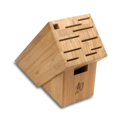 11-Slot Bamboo Block