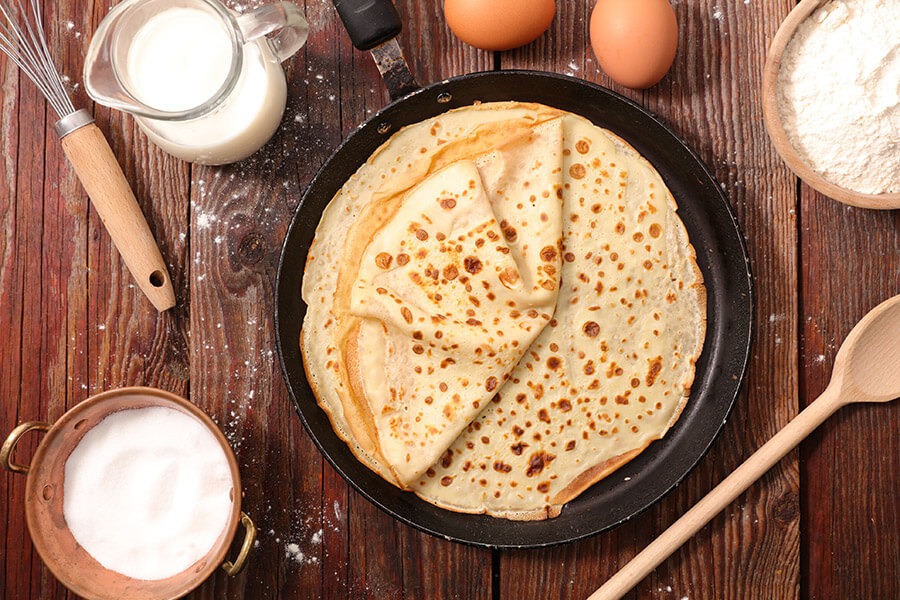 Cr&ecirc;pes mouelleuses